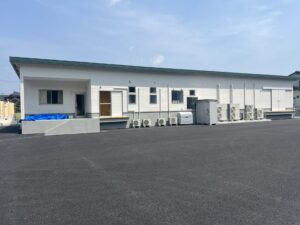 工場の稼働が開始しました