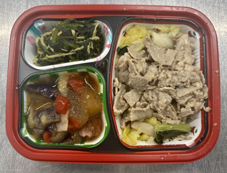 豚しゃぶのゴマドレッシング和え